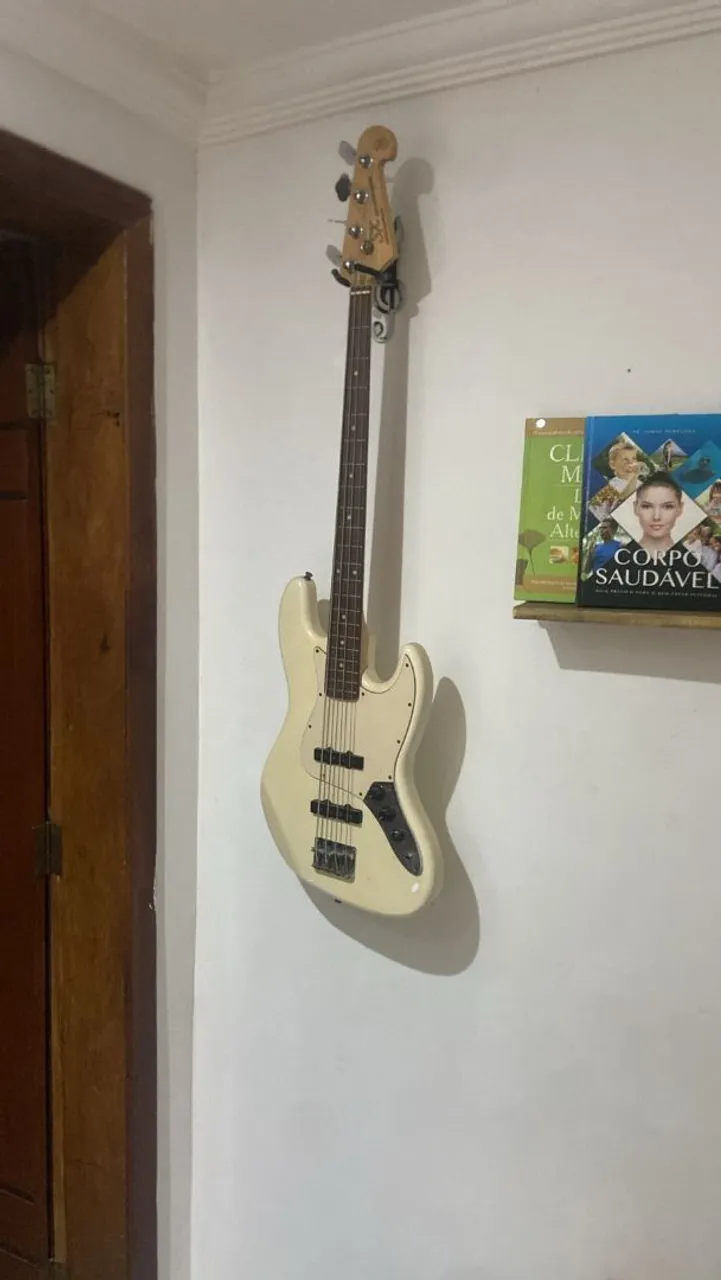 JAZZ BASS SX FJB-57C RARO!!! Headstock padrão FENDER!! PEÇAS