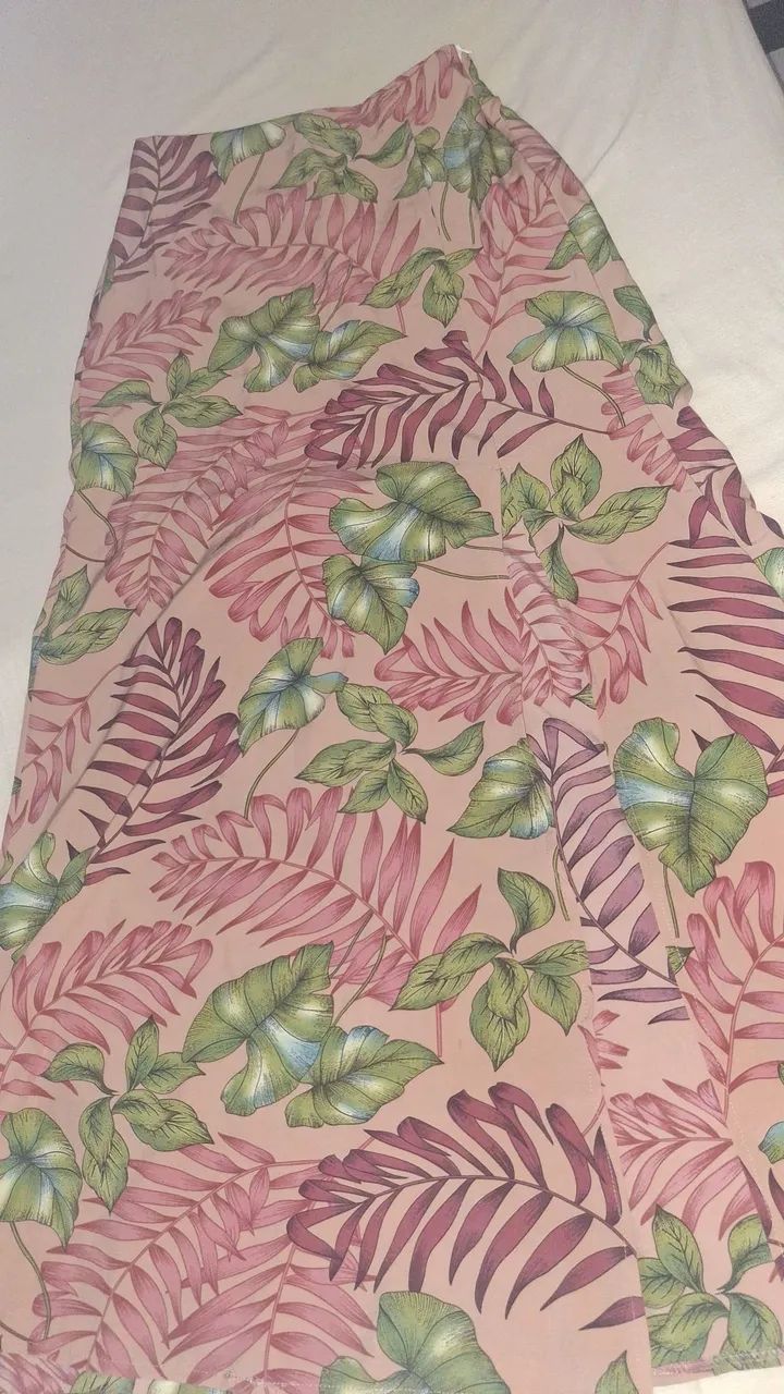 Saia longa estampada - Foto 2