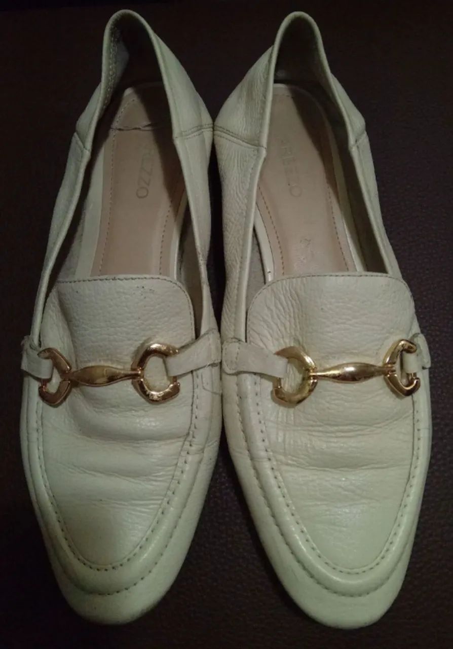 Mocassim couro Arezzo - Nude - Foto 2