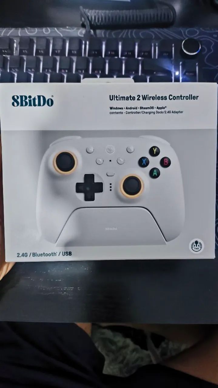 Controle Sem Fio 8BitDo Ultimate 2 Wireless PC E Android TMR (LACRADO)
