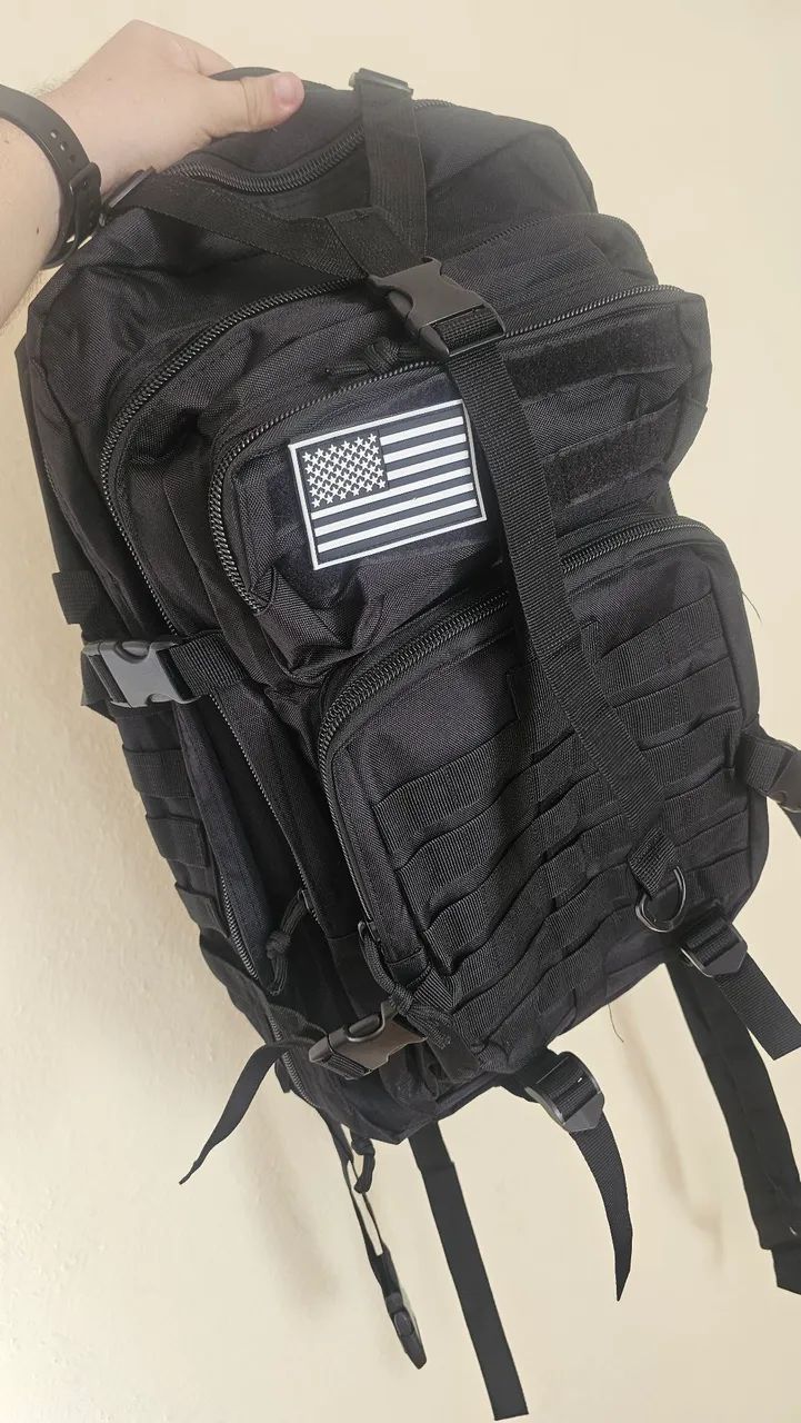 Mochila  Tatica 50L Reforçada Com Bandeira  - Foto 2