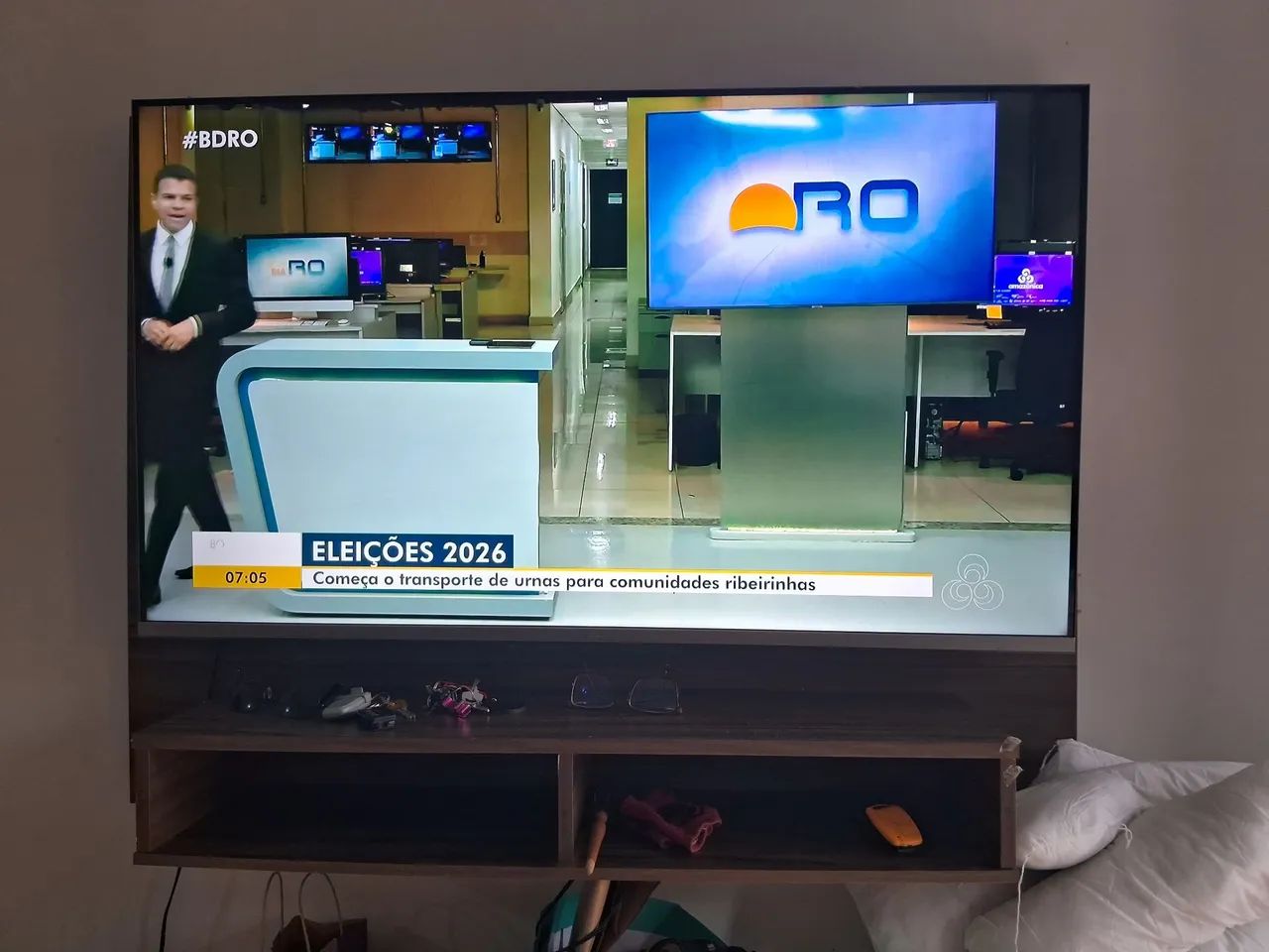 Smart tv TCL 50" + Painel - Foto 2