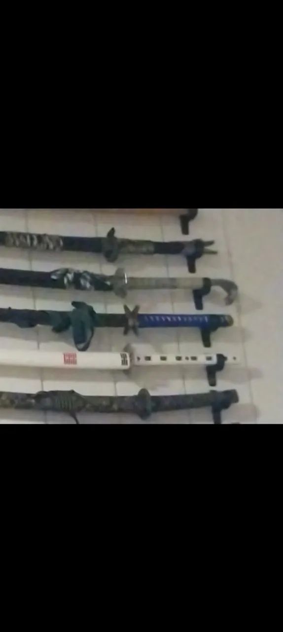 Katanas samurai coleçao - Foto 5