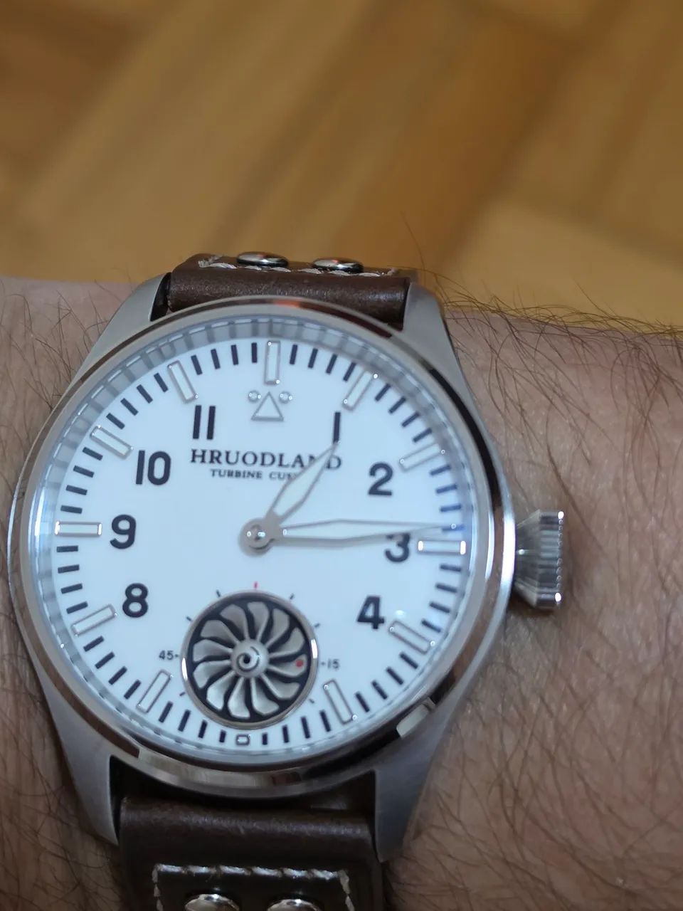 Relogio pilot ,mecanico a corda  - Foto 4