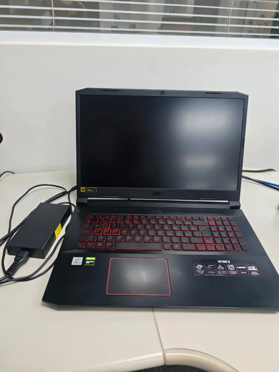 Acer Nitro 5 de 17 polegadas upado - 32gb RAM e SSD com leitura de até 7000 MB/s