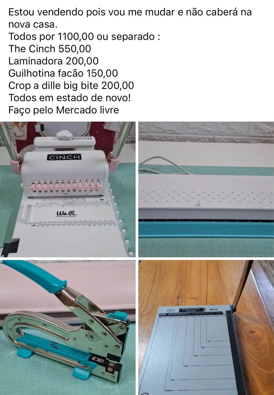 Itens de papelaria 