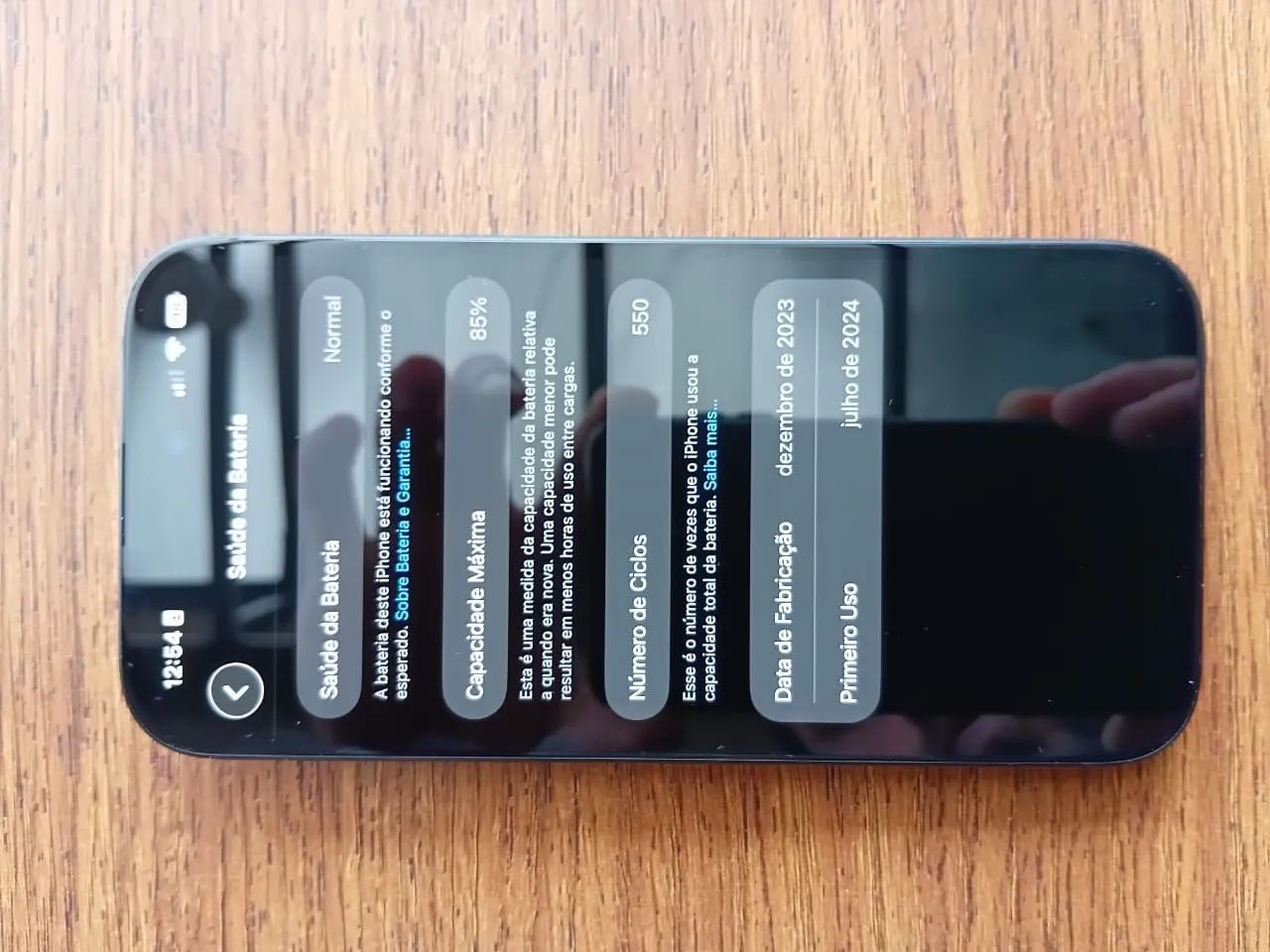 Apple iPhone 15 (128 GB) - Preto - Foto 2