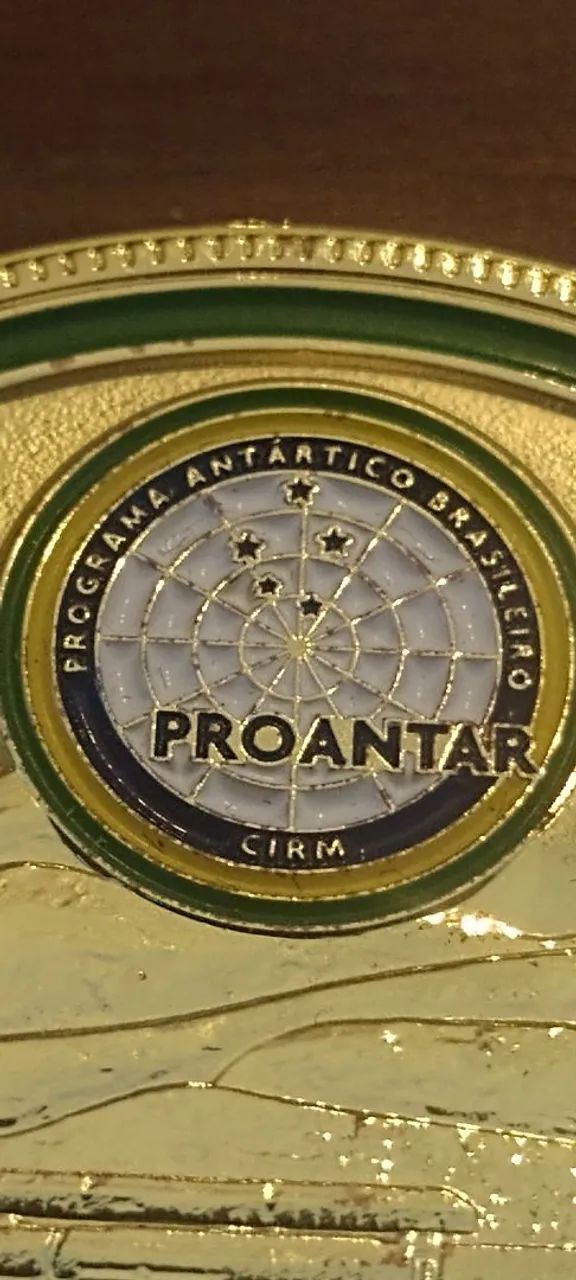 Moeda Programa Antártico Brasileiro  - Foto 3