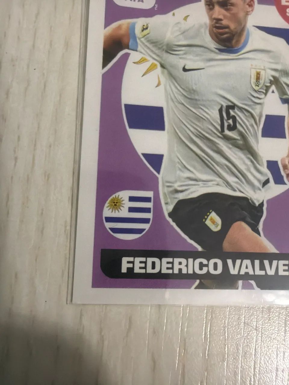 Federico Valverde Regular - Extra Sticker - Original Copa 2026 - Foto 3
