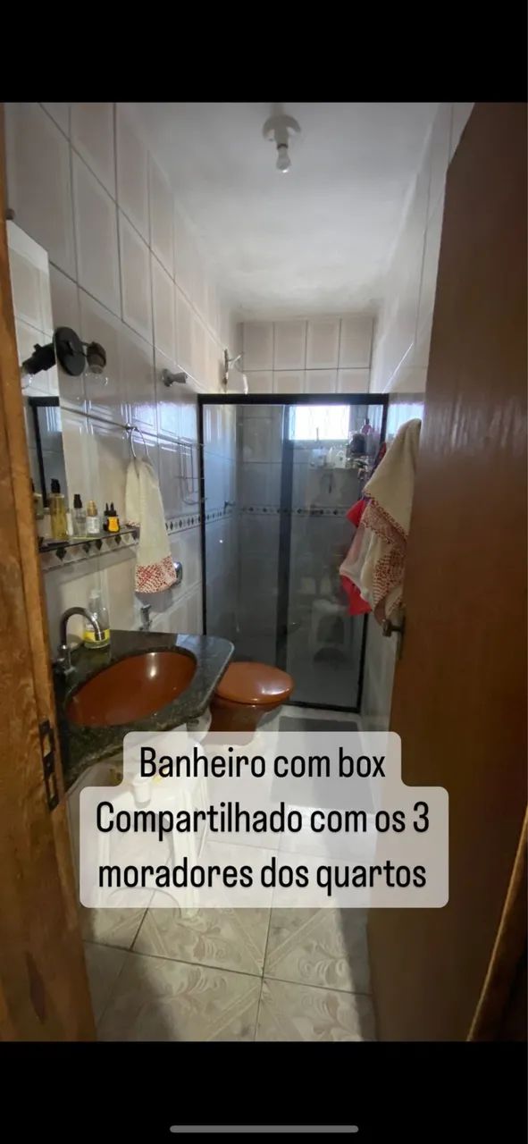Alugo quartos individuais 900,00 em casa independente  - Foto 3
