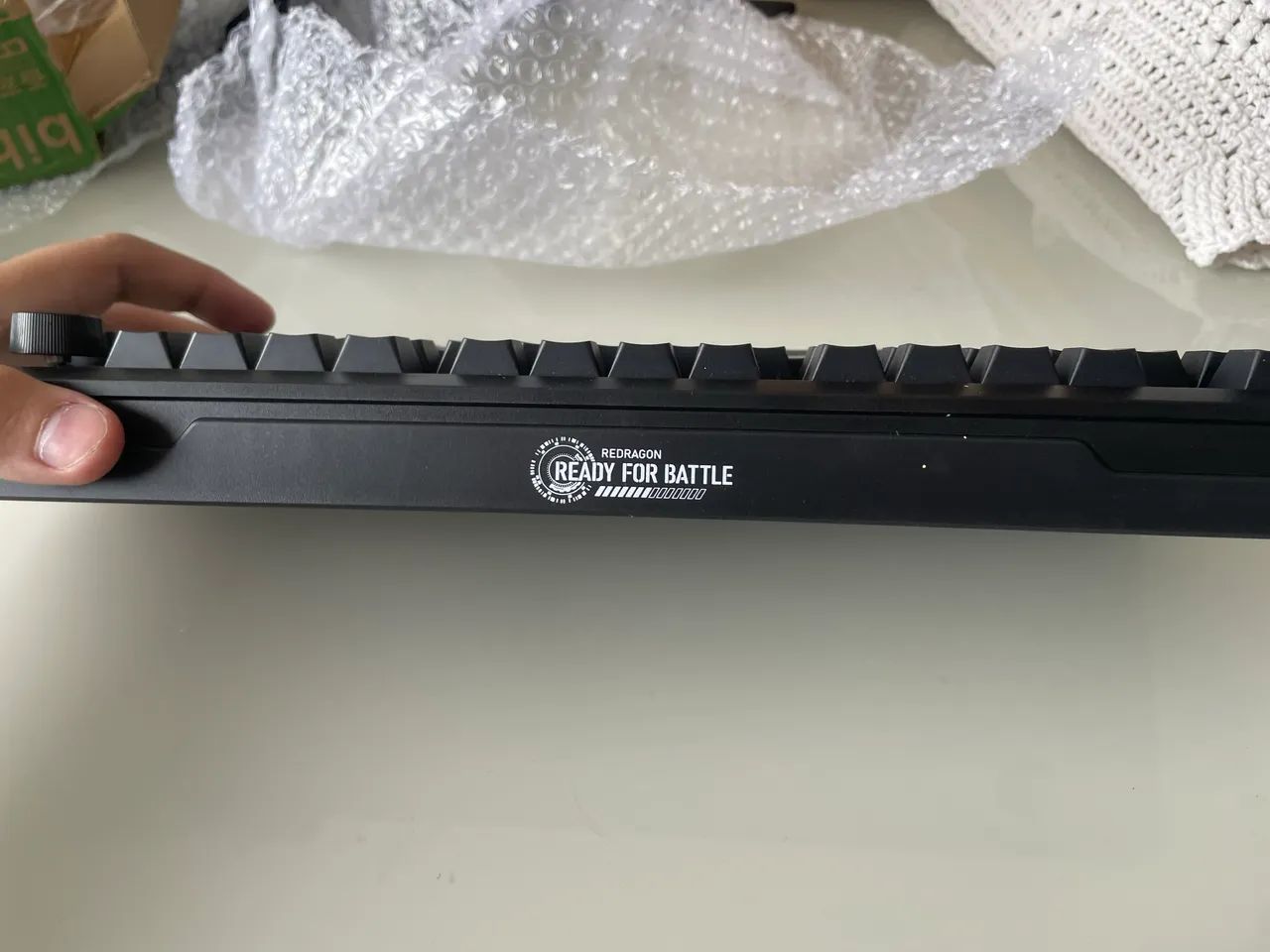 Teclado Redragon M82 pro Hall Effect Magnetic Gasket Knob RGB - Novo - Foto 2