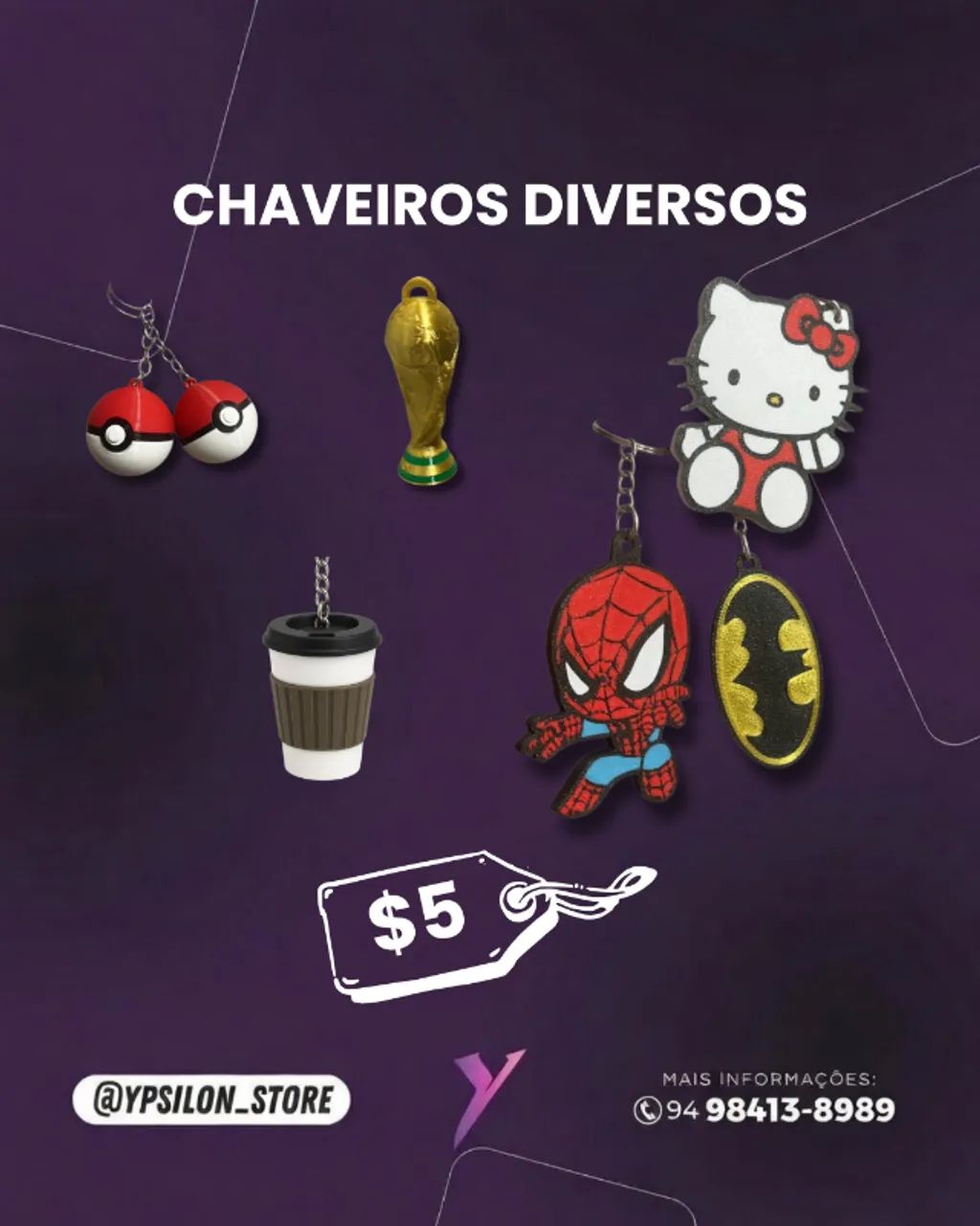 CHAVEIROS DIVERSOS