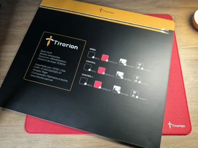 Mousepad Titorion Rigel Control Base de Poron - Foto 2