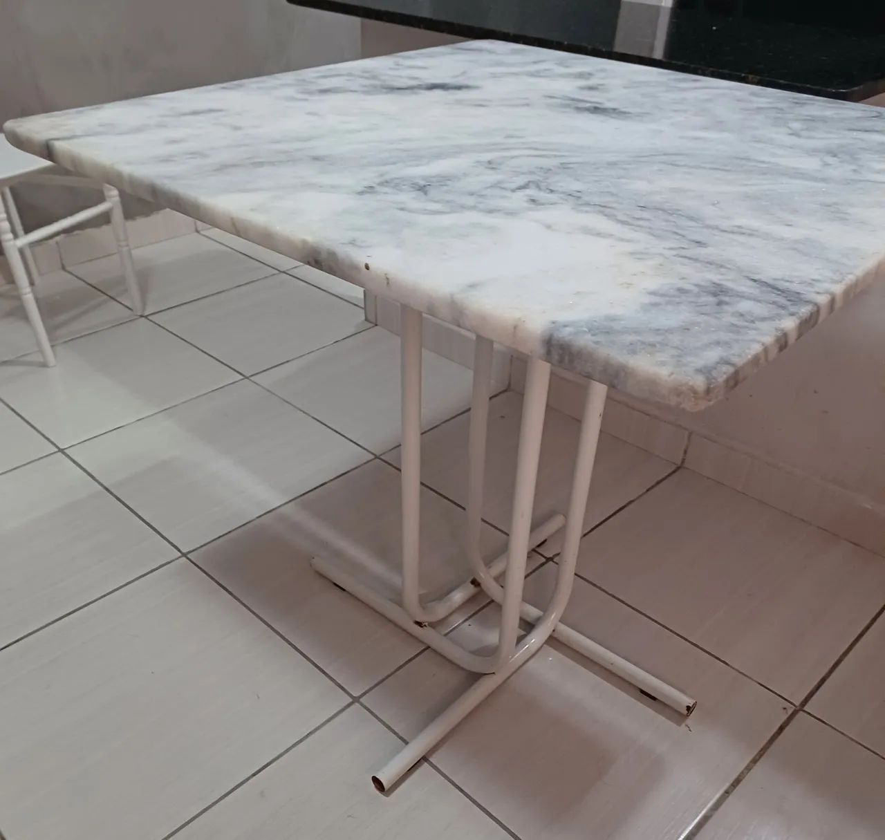 Mesa de mármore SEM cadeiras  - Foto 5