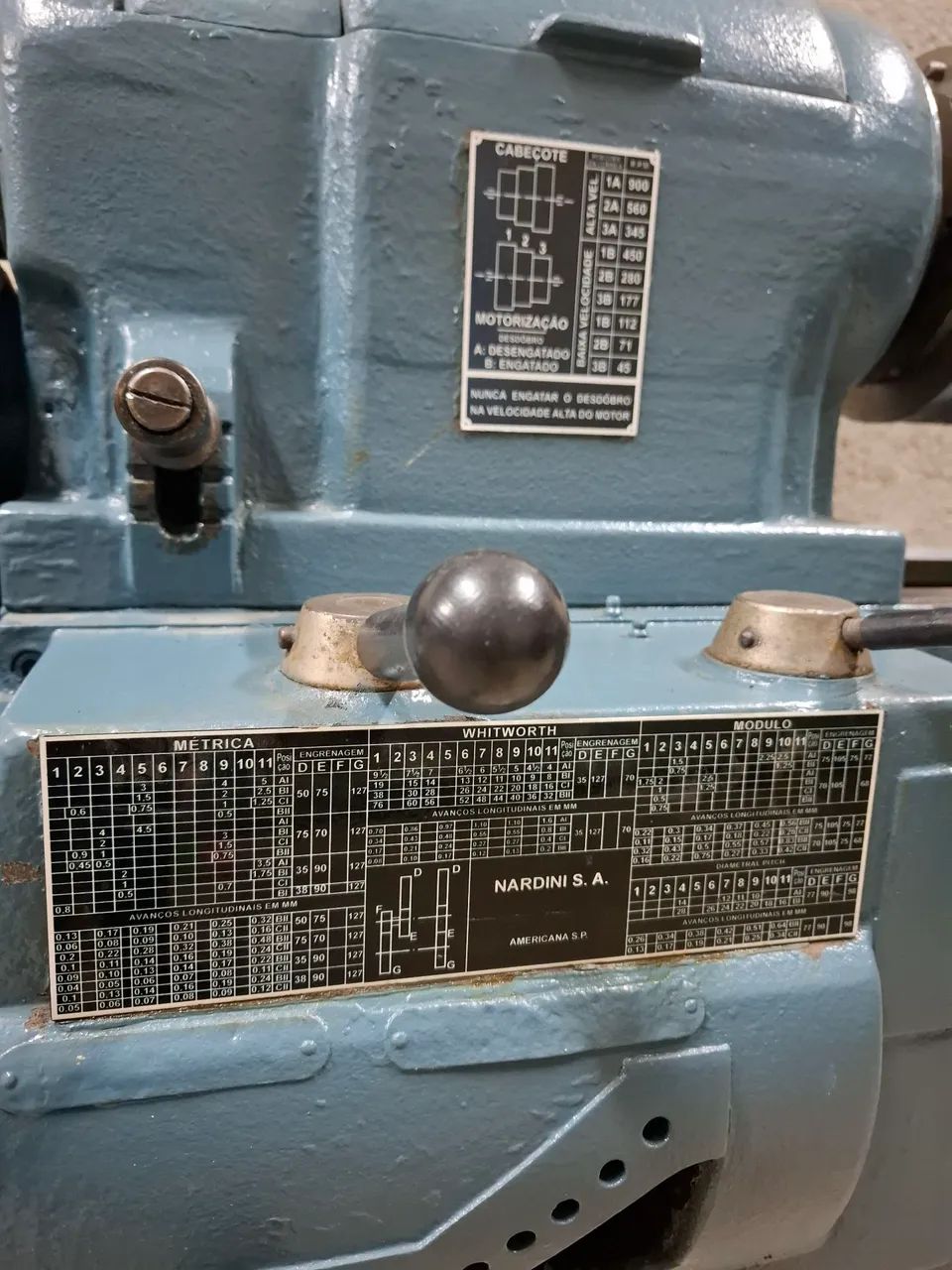 Torno mecânico nardini cebolinha 420x1500 - Foto 5