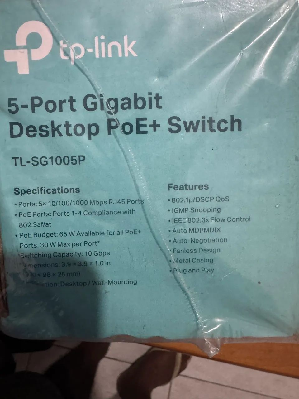 Switch tp link gigabit 5 portas - Foto 2
