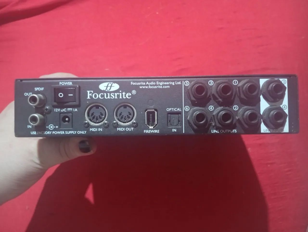 Interface de áudio Focusrite Saffire Pro 24 - Foto 3