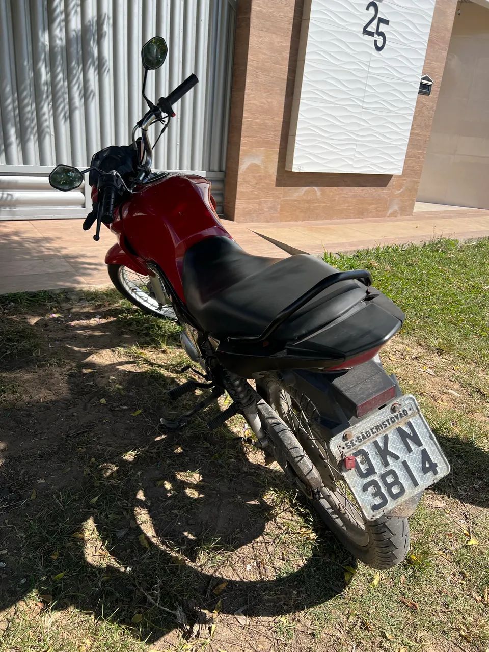 Honda CG Fan 2012 vermelha ATRASADA - Foto 3