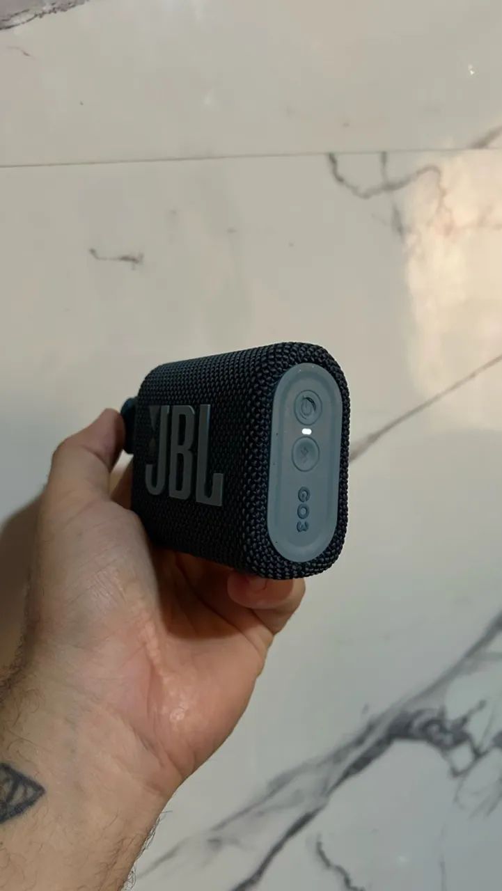 Jbl go 3 original com cabo e caixa  - Foto 3