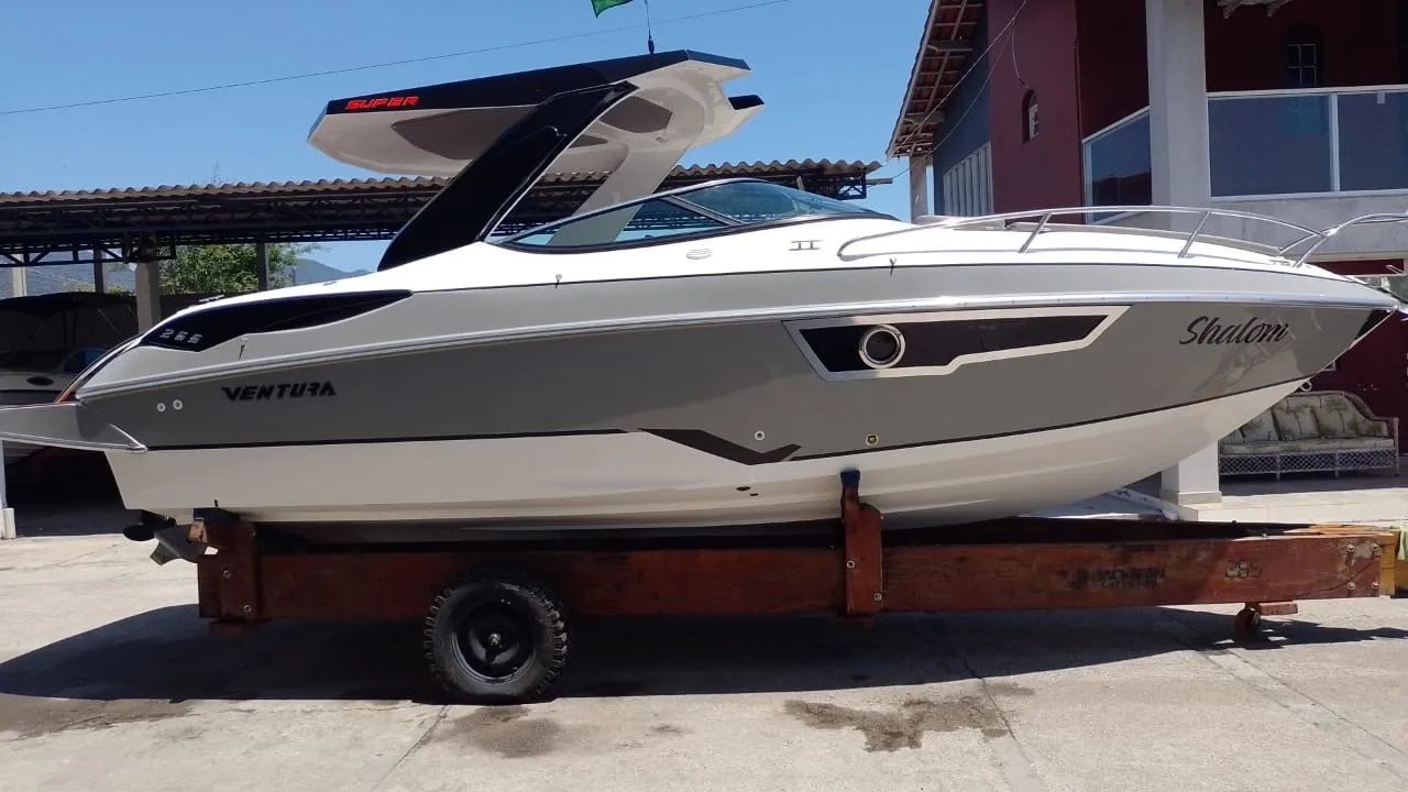 Lancha Ventura 265 40 horas motor volvo Penta - Foto 4