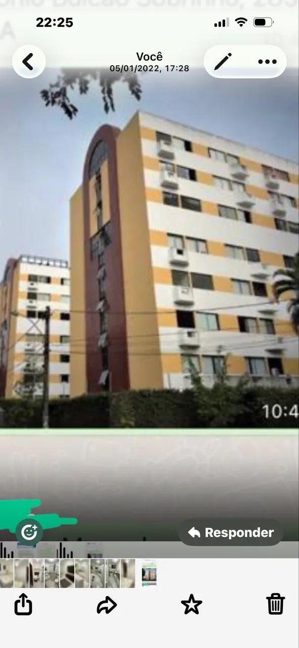 Apartamento 1/4 mobiliado 