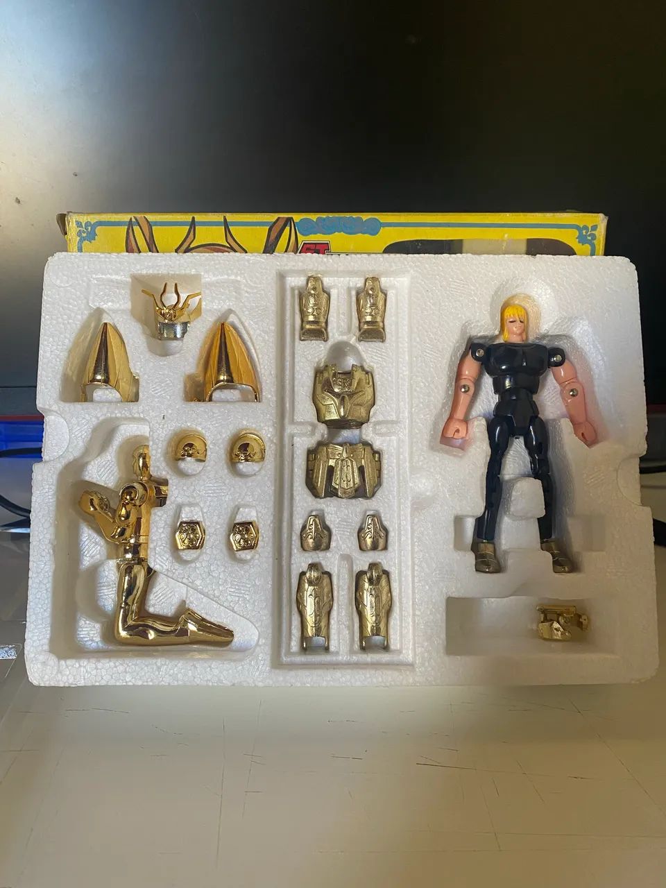 Boneco cavaleiros do zodiaco Shaka de virgem vintage - Foto 2