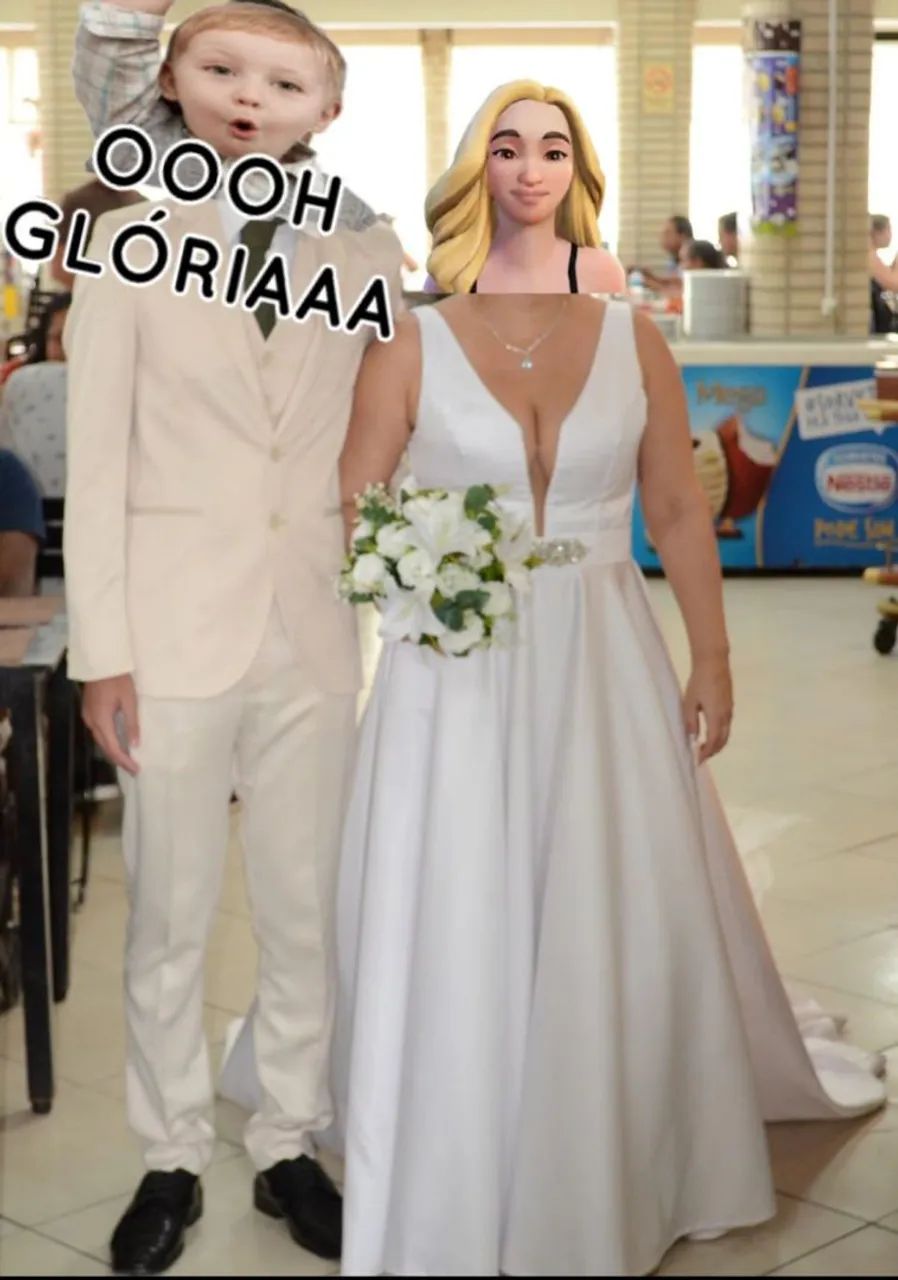 Vestido de noiva minimalista  - Foto 2