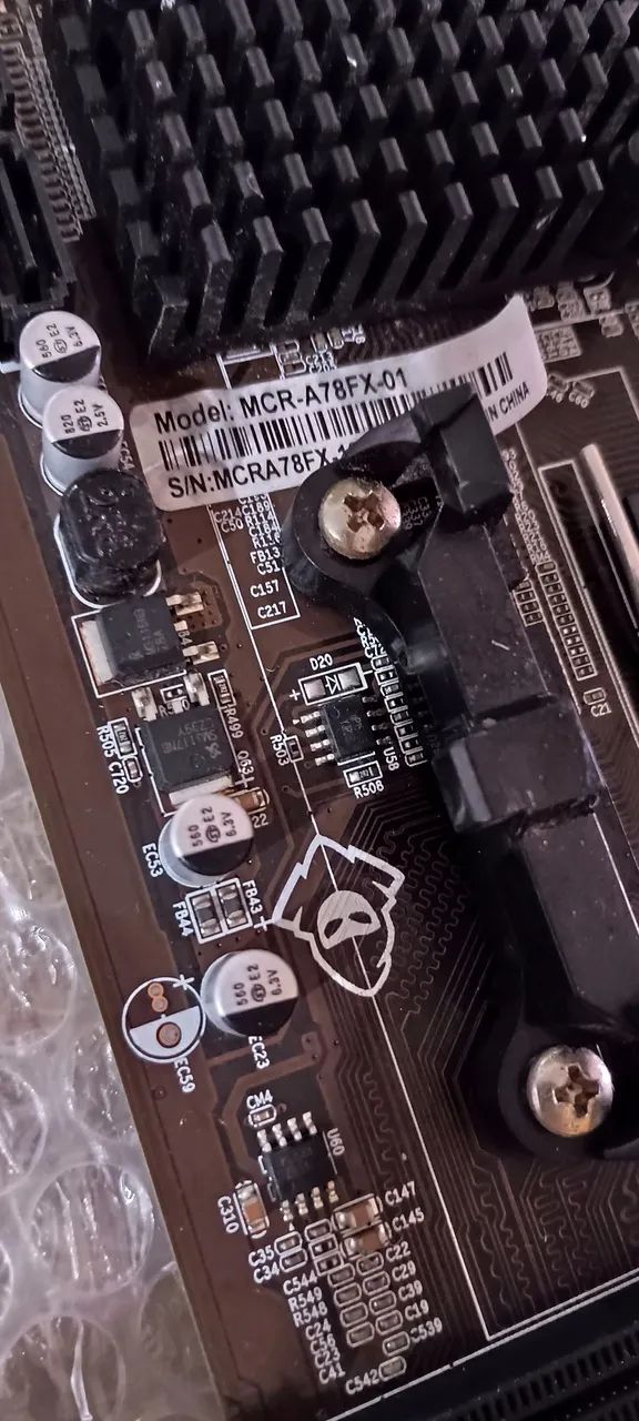 Kit AMD FX Placa e Processador  - Foto 2