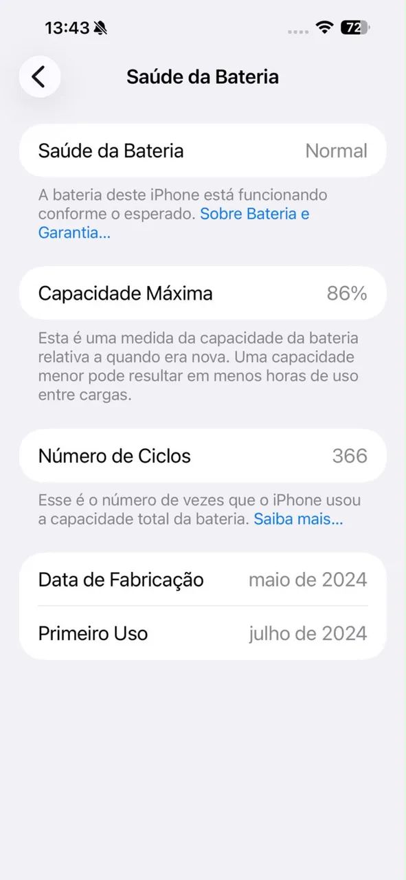 iPhone 15 pro Max semi novo