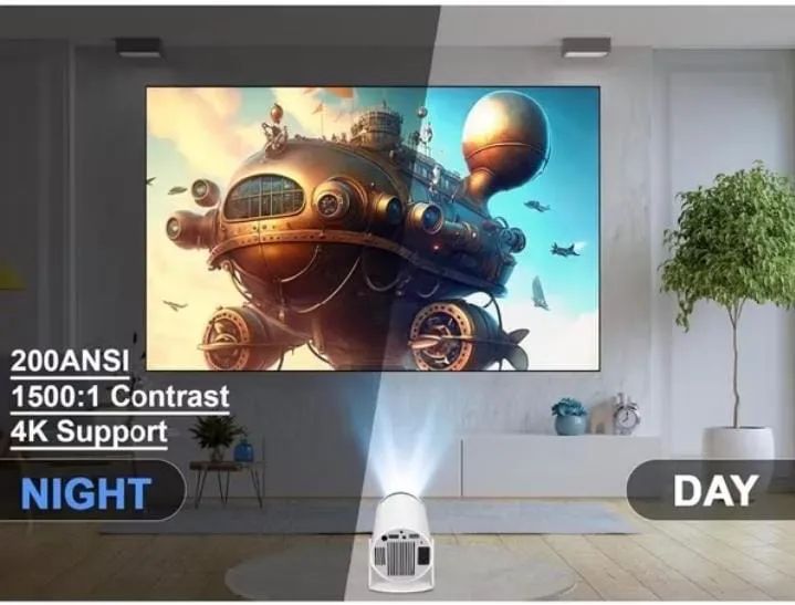 Projetor 4K HD 150 Polegadas , Wifi e Bluetooth HY300 Magcubic 110/220 - Foto 3