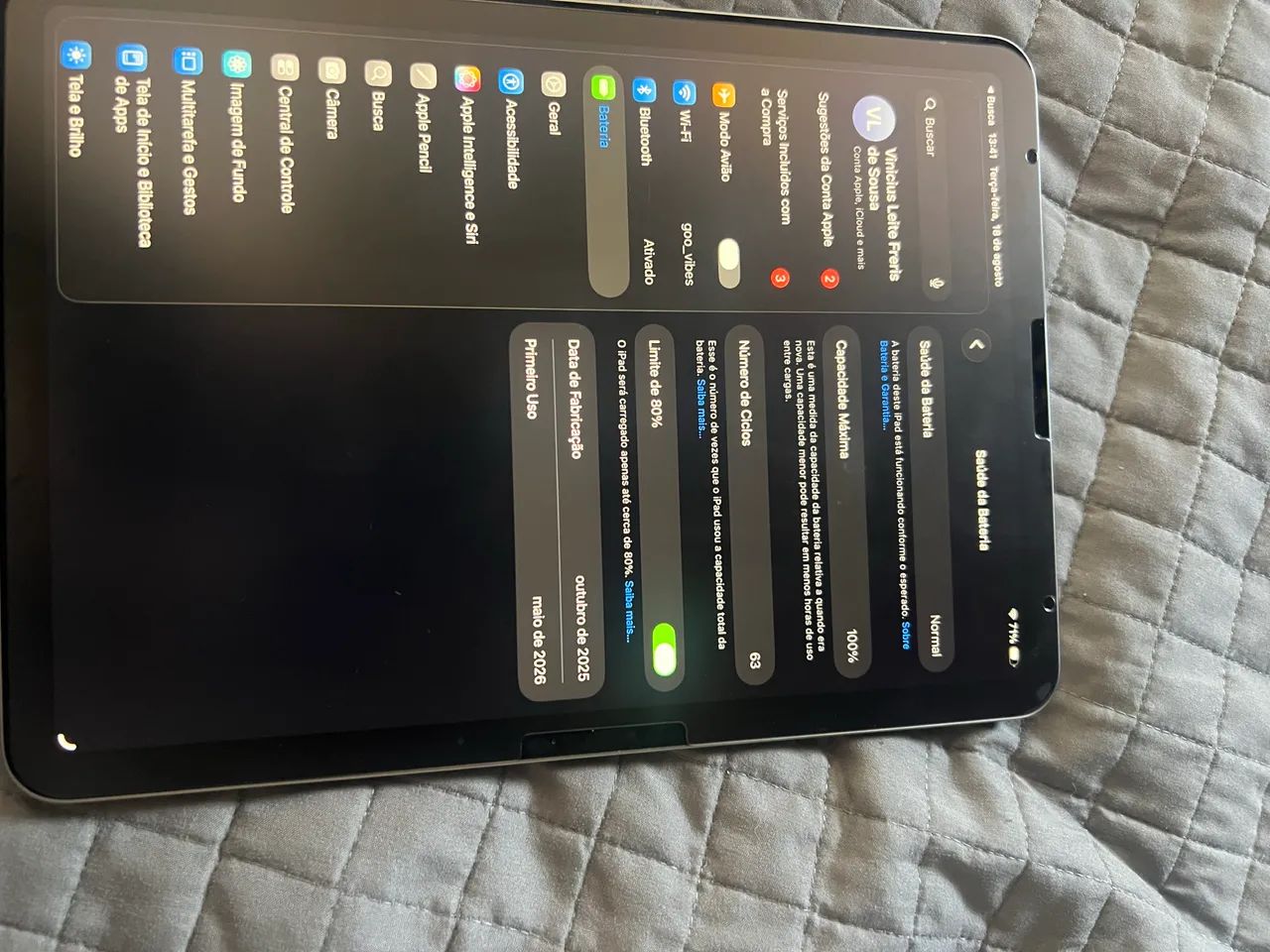 iPad Air M3 11? 128GB ? Impecável - Foto 5