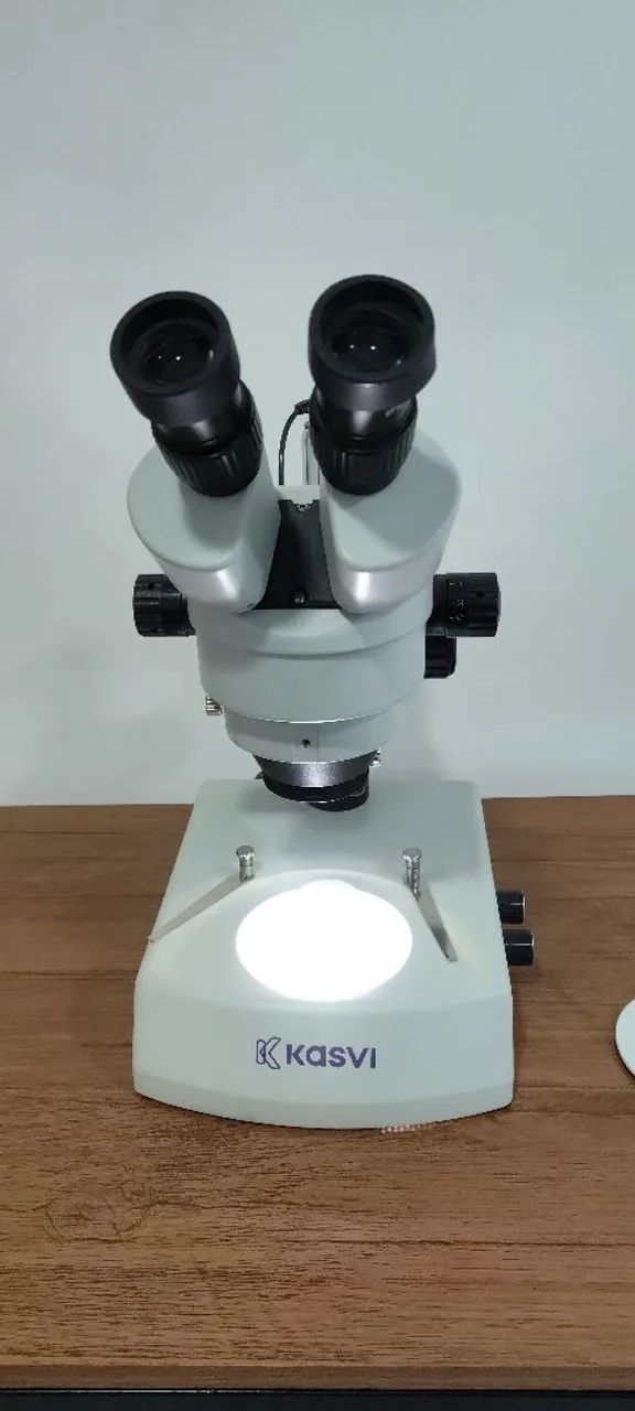 Microscópio estereomicroscópio Binocular com Zoom 180X profissional - Foto 5