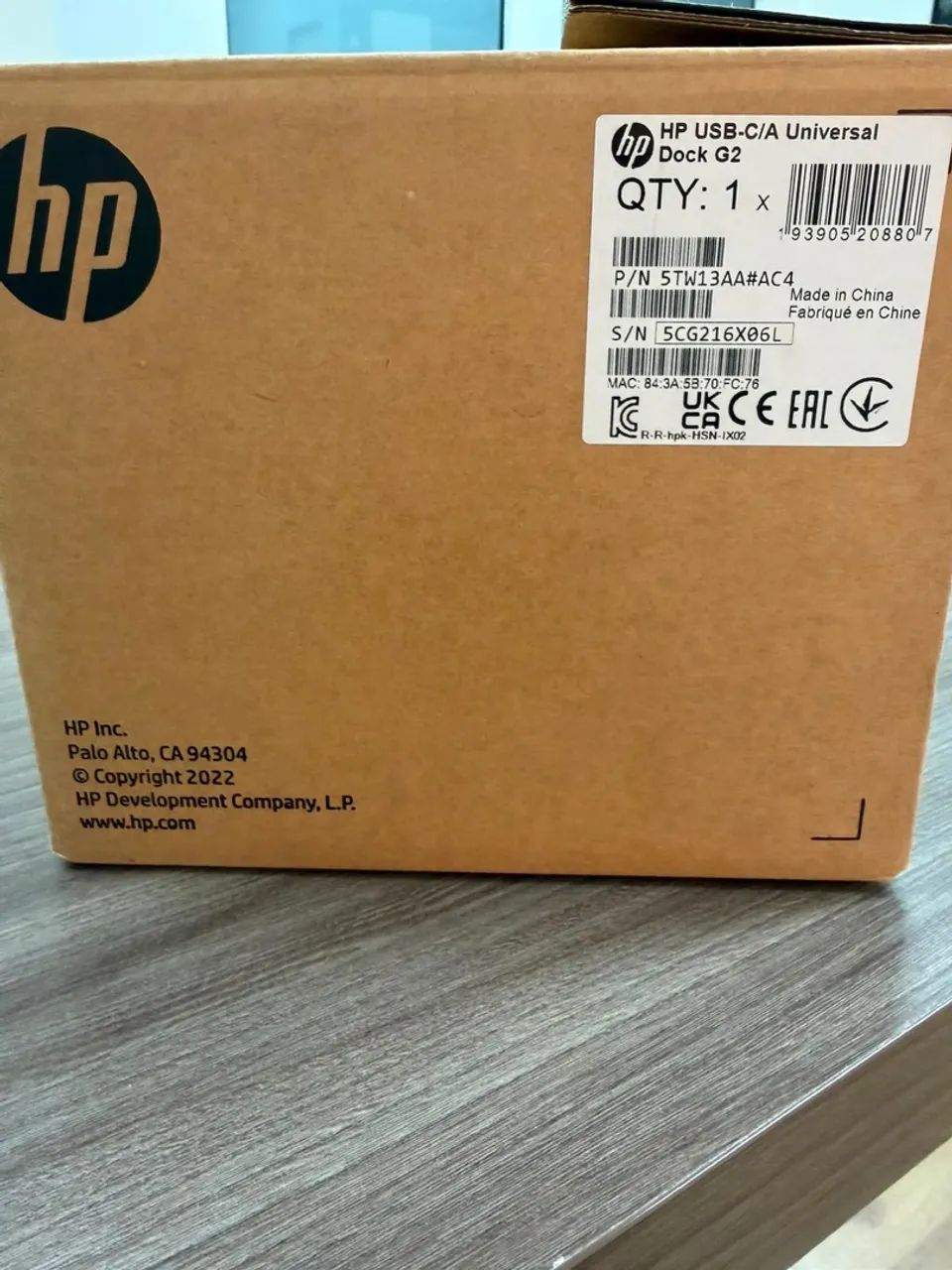 Dockstation HP USB-C/A Universal Dock G2 (5TW13AA) - Foto 2
