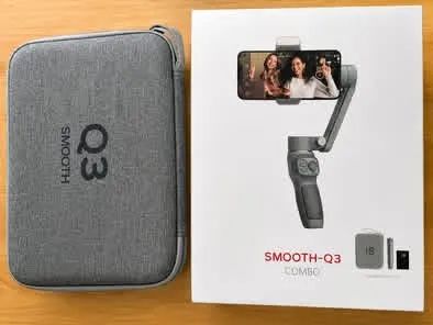 Gimbal Q3 Combo na Caixa | Ideal para Reels e TikTok - Foto 4