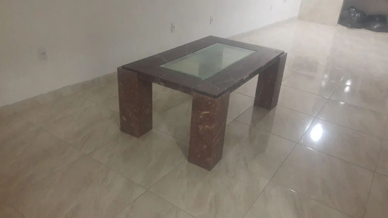Mesa de centro de mármore roxo  - Foto 2