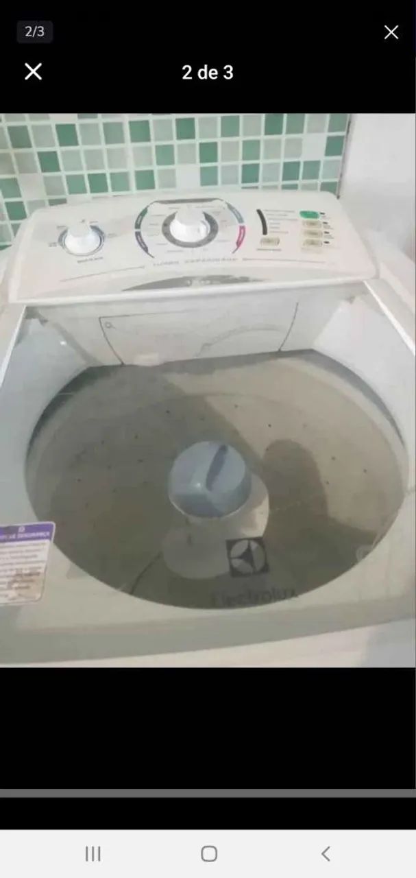 Máquina de lavar roupas, Electrolux  - Foto 2