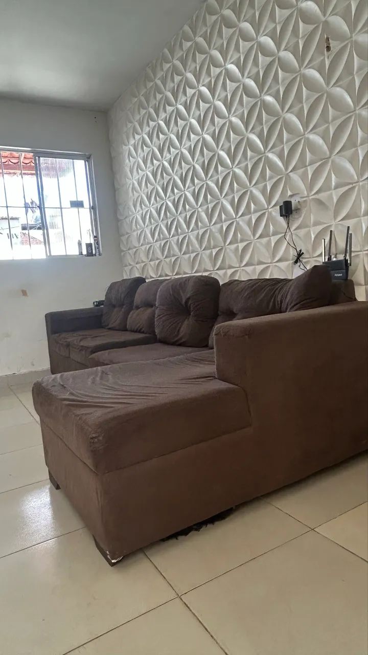 Vendo sofá 3 assentos e uma poltrona  - Foto 3