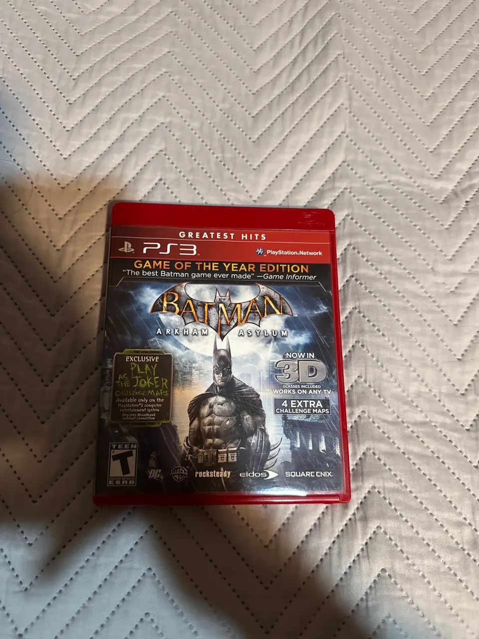 Jogo PS3 Batman Arkham Asylum