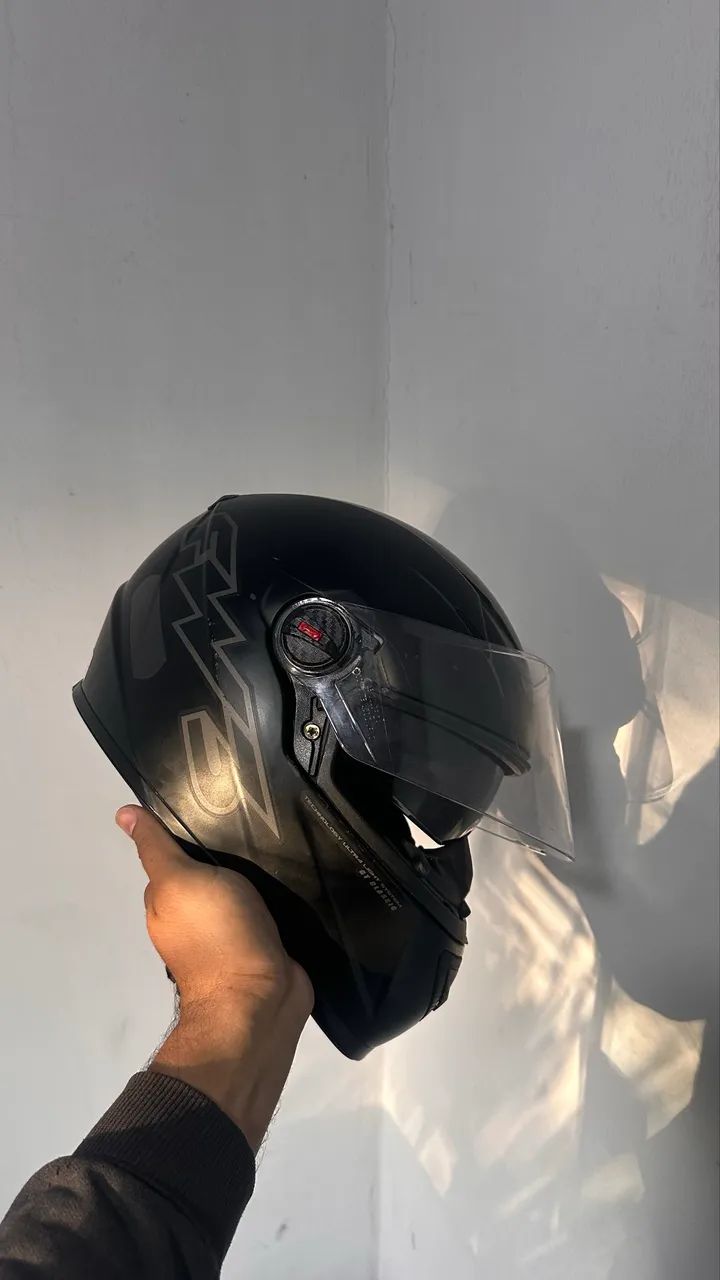 Capacete fw3 com viseira interna - Foto 2