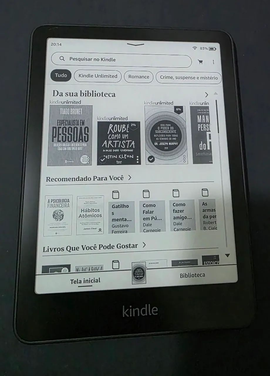 Kindle Paperwhite 12° geração 16gb - Tablets e E-Readers - Centro