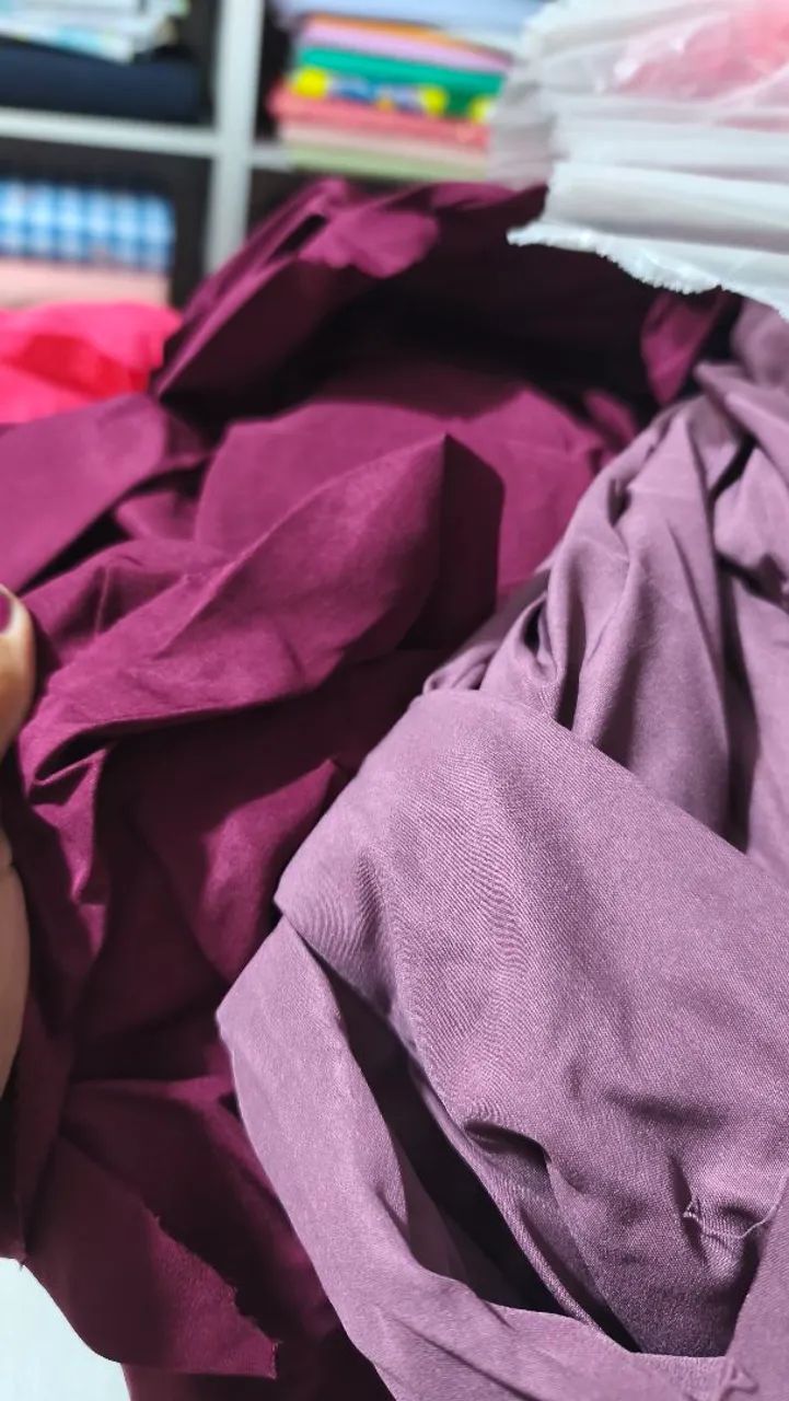 Tactel liso retalhos 