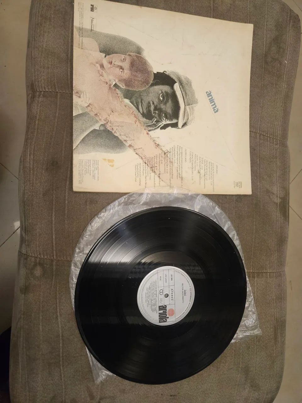 disco de vinil milton nascimento anima - Foto 2