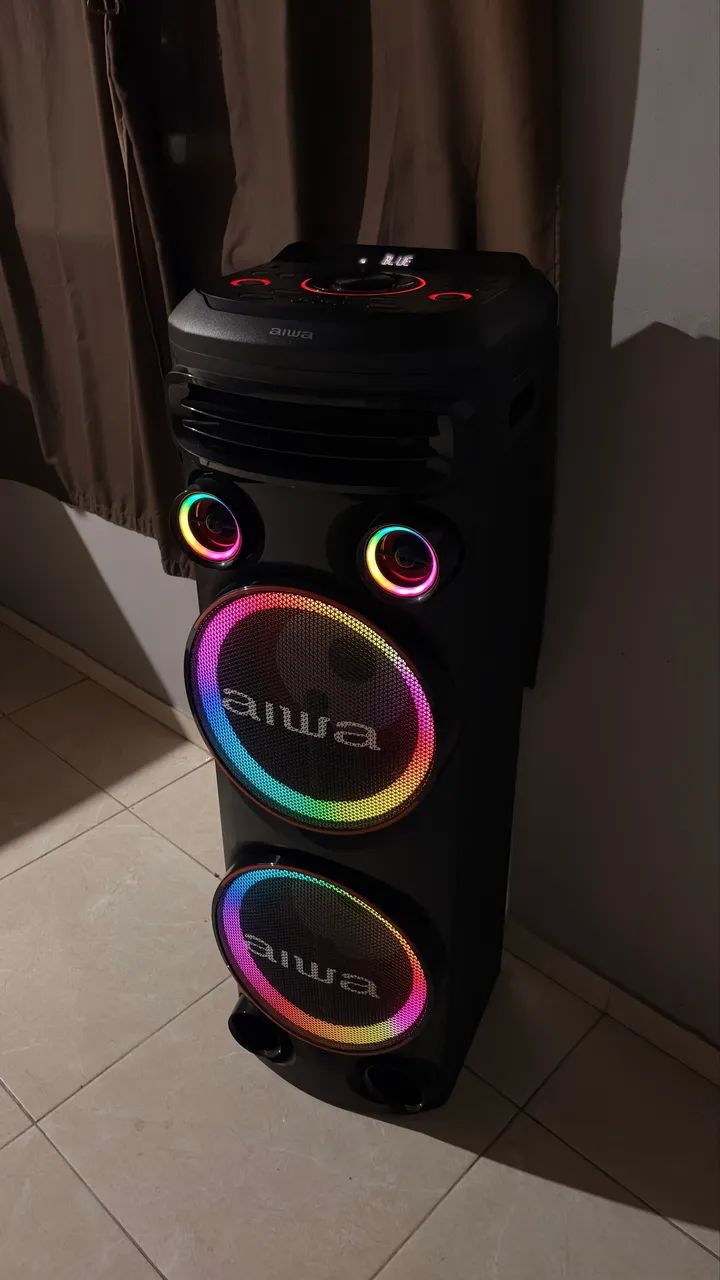 Caixa de som torre AIWA T2W - Foto 4