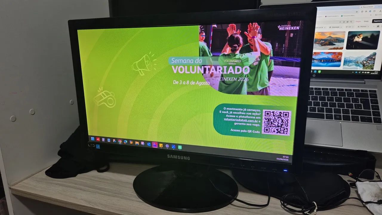 Monitor LED Samsung 19" DVI/VGA
