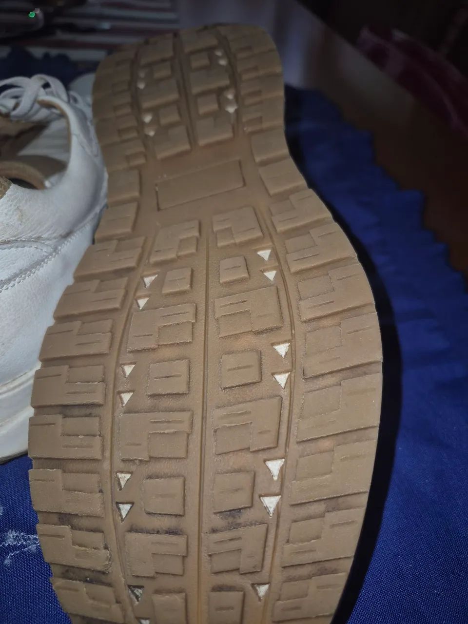 Tenis branco,número 40,marca Per Lato. - Foto 4