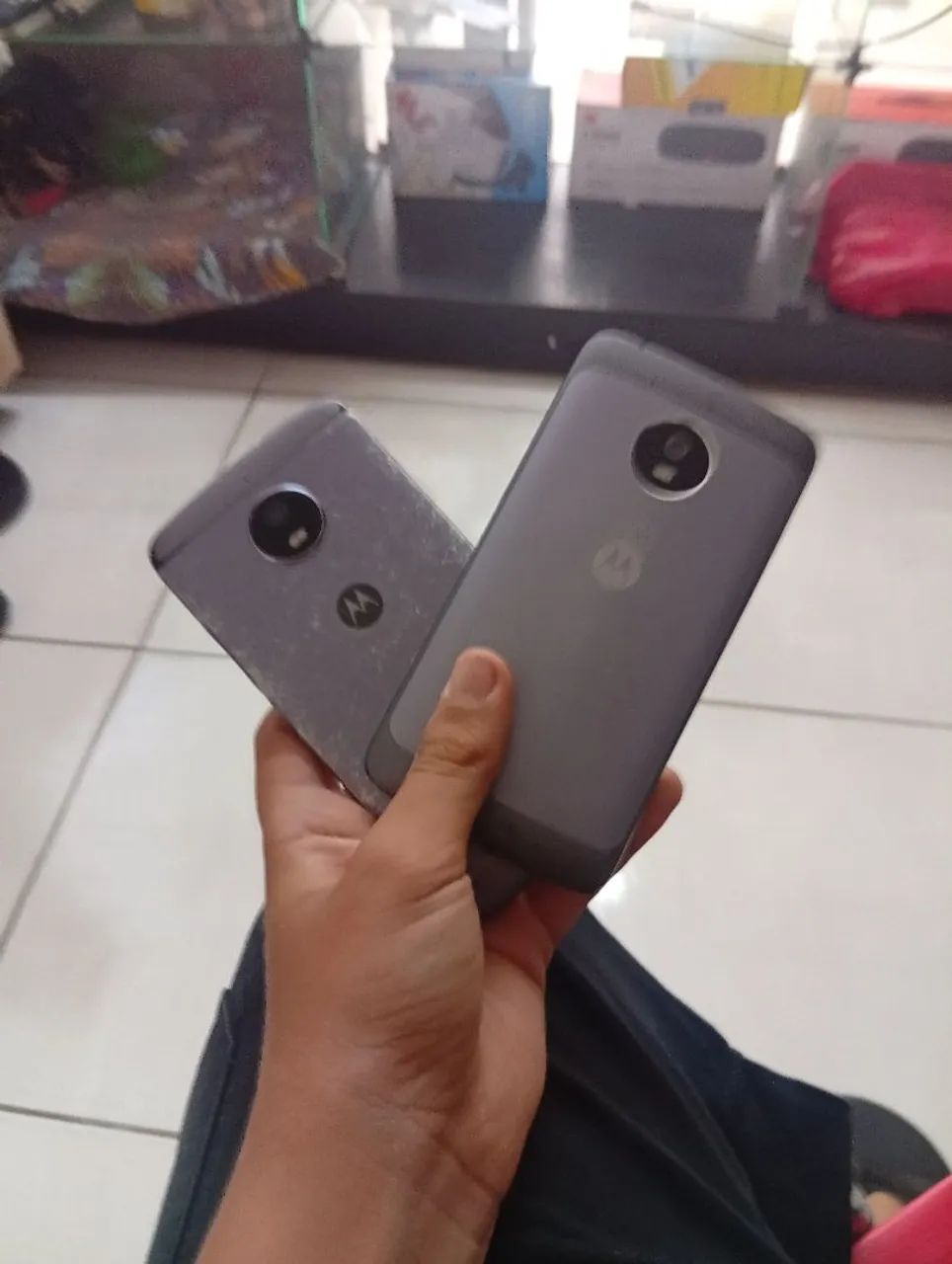 Motorolas g5 e noto e 4