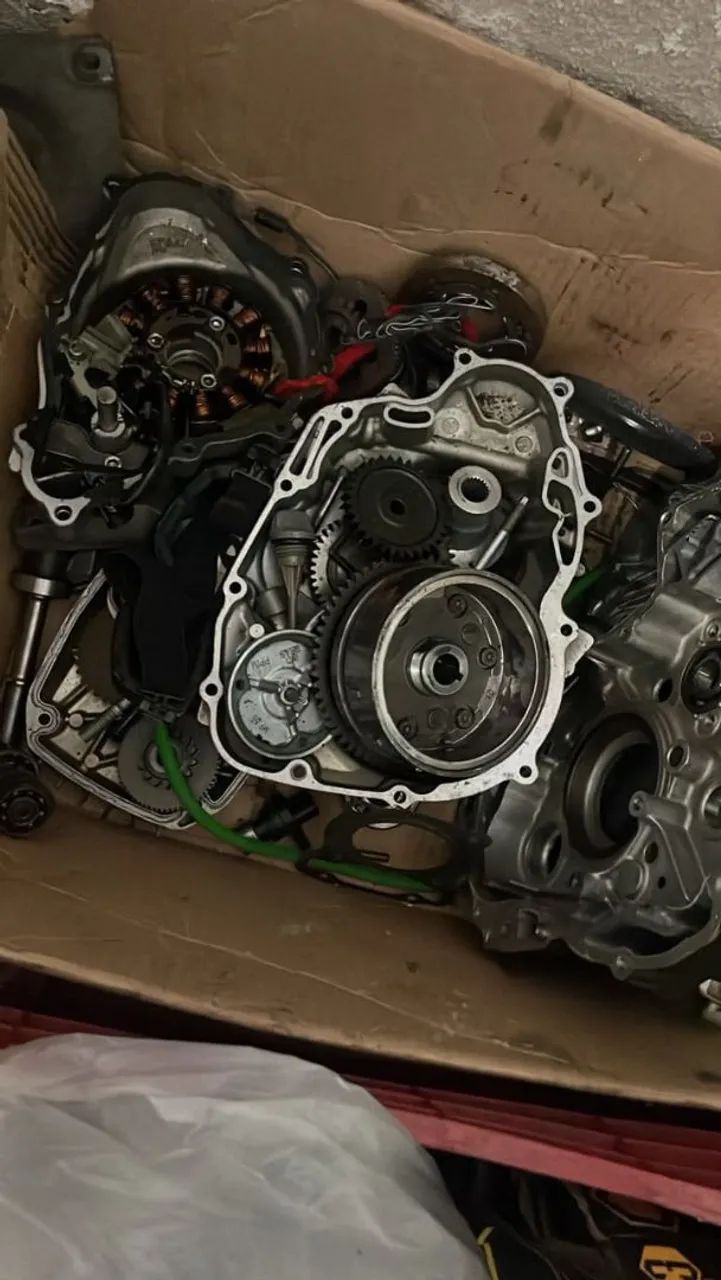 Cabeçote caixa de marcha etc Motor 160  - Foto 4