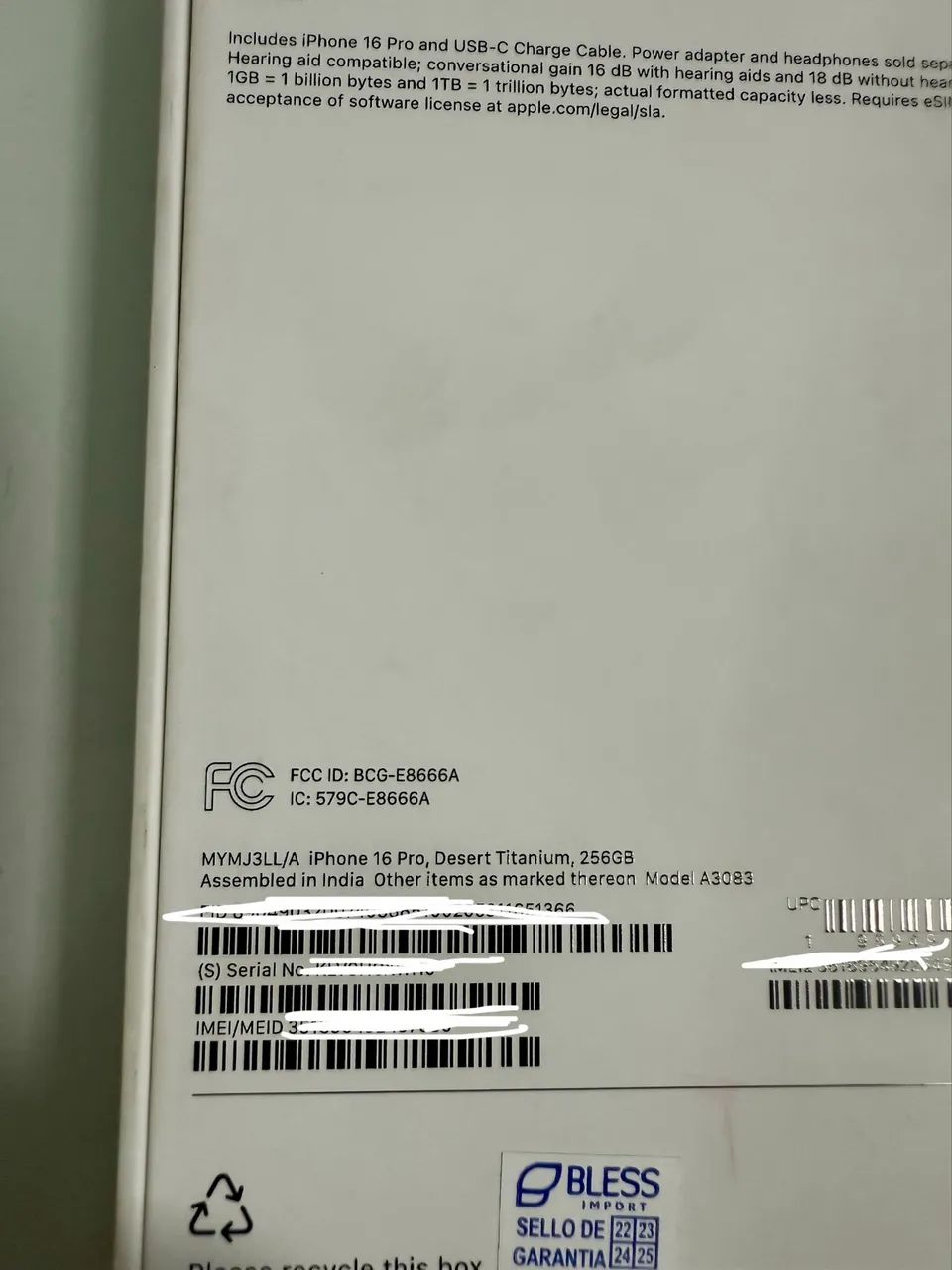 OPORTUNIDADE - IPhone 16 Pro 256gb - Foto 3