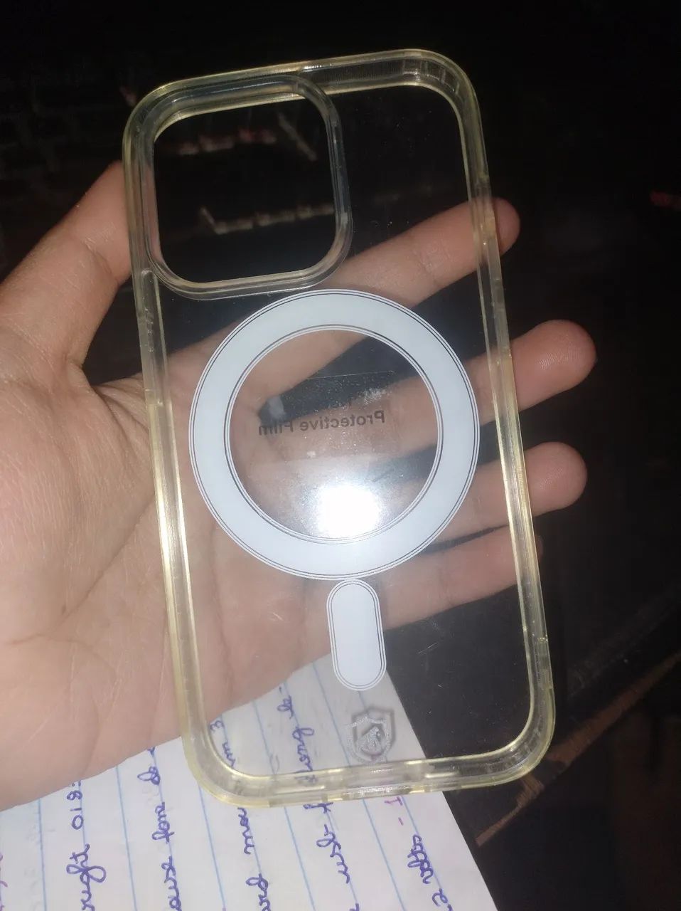 Capa Magnética Transparente para iPhone