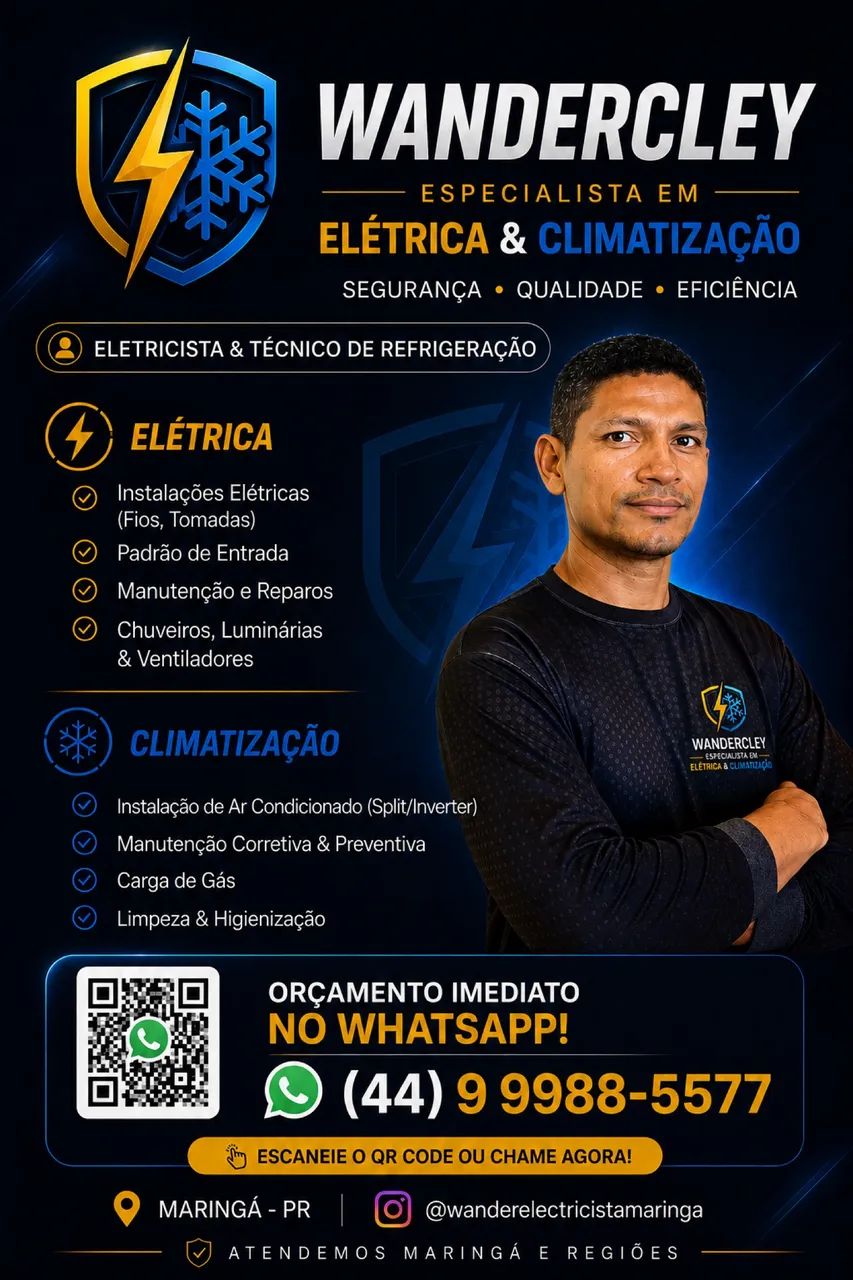 Eletrotécnico e Técnico em Ar-Condicionado / Refrigeração